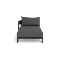 Victoria Aluminum Chaise Left