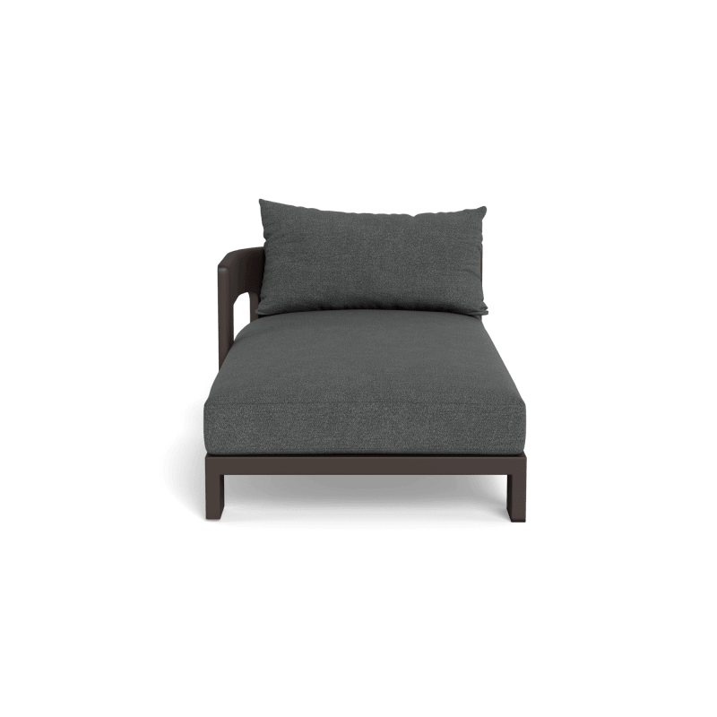 Victoria Aluminum Chaise Left