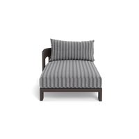 Victoria Aluminum Chaise Left