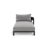 Victoria Aluminum Chaise Right