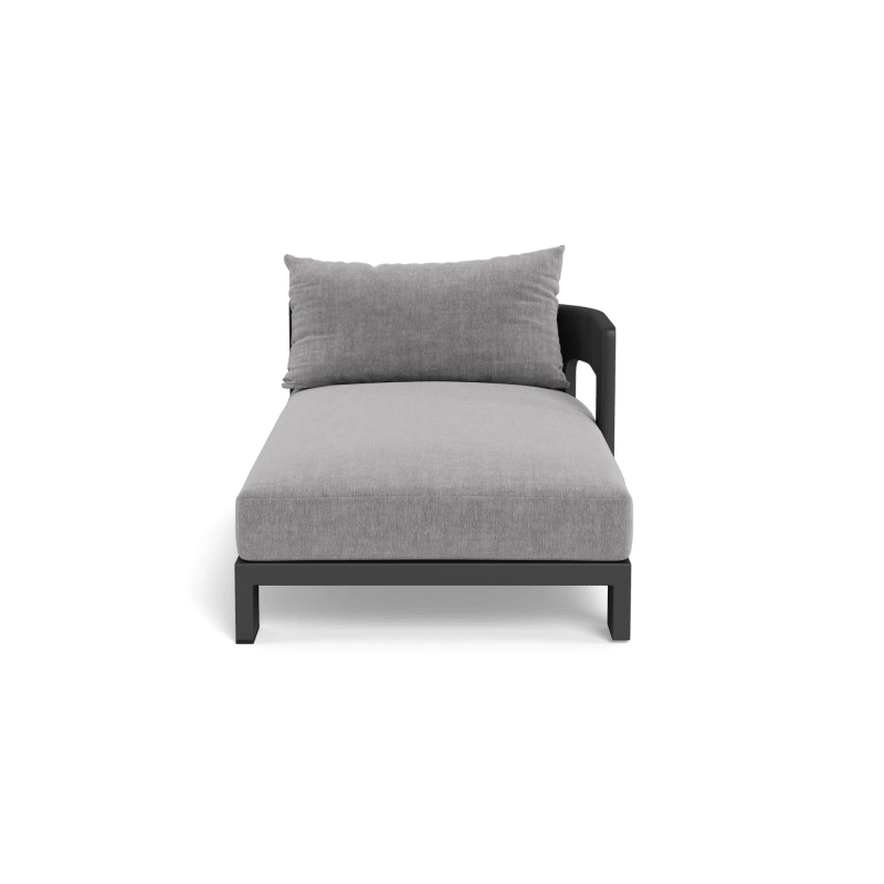 Victoria Aluminum Chaise Right
