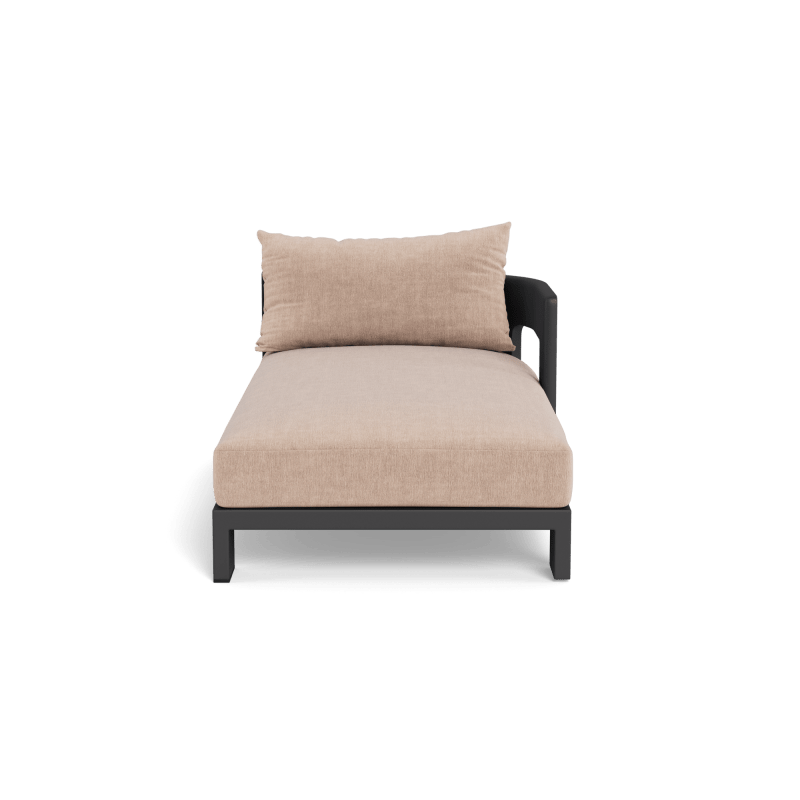Victoria Aluminum Chaise Right