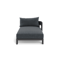 Victoria Aluminum Chaise Right