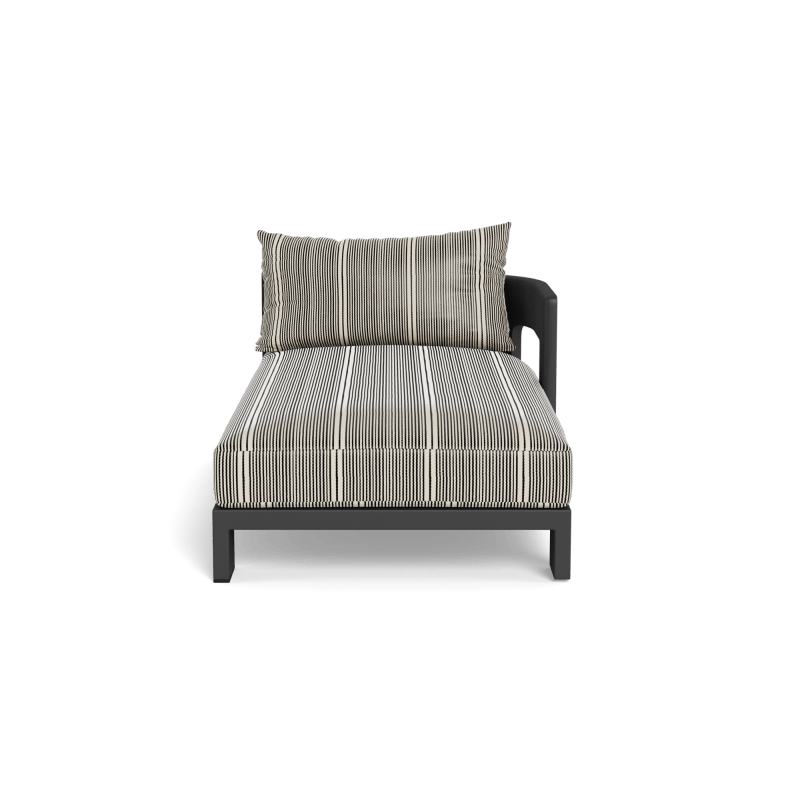 Victoria Aluminum Chaise Right