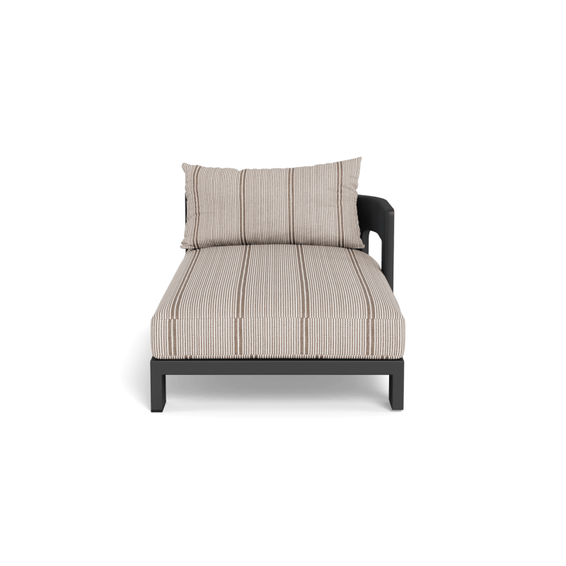 Victoria Aluminum Chaise Right