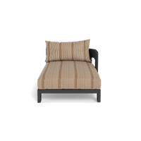 Victoria Aluminum Chaise Right