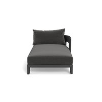 Victoria Aluminum Chaise Right