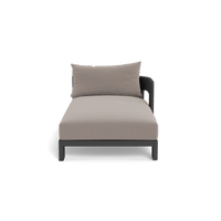 Victoria Aluminum Chaise Right