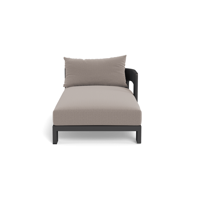 Victoria Aluminum Chaise Right