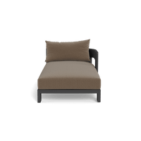 Victoria Aluminum Chaise Right