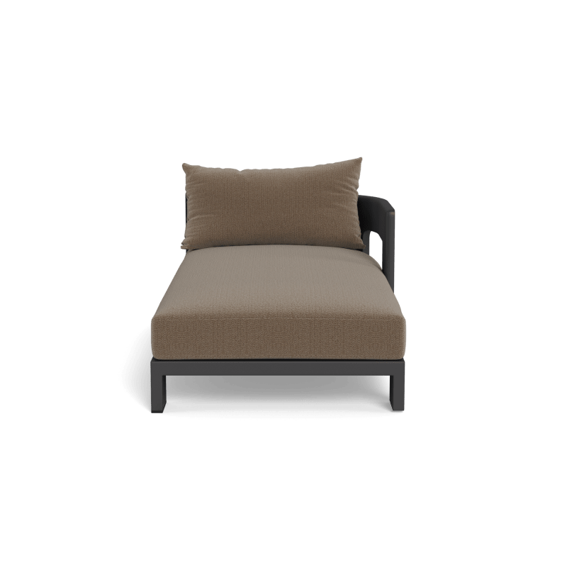 Victoria Aluminum Chaise Right