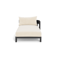 Victoria Aluminum Chaise Right