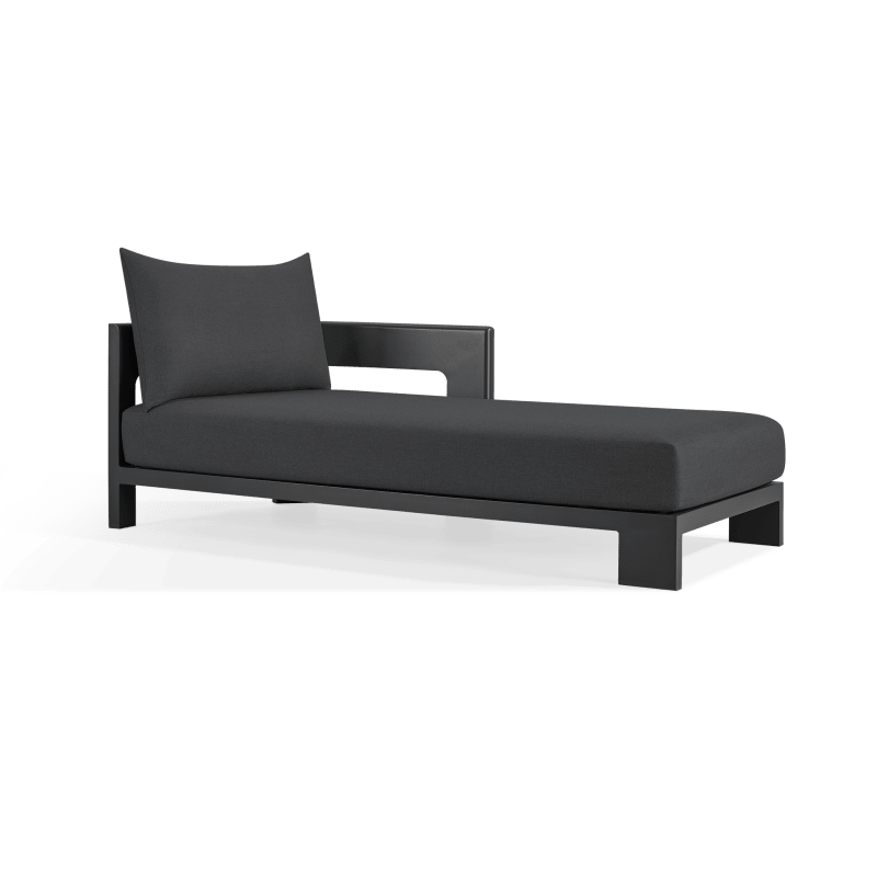 Victoria Aluminum Chaise Right