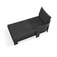 Victoria Aluminum Chaise Right