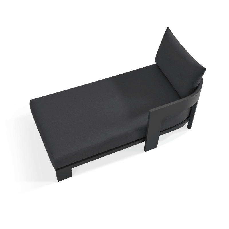 Victoria Aluminum Chaise Right