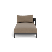 Victoria Aluminum Chaise Right