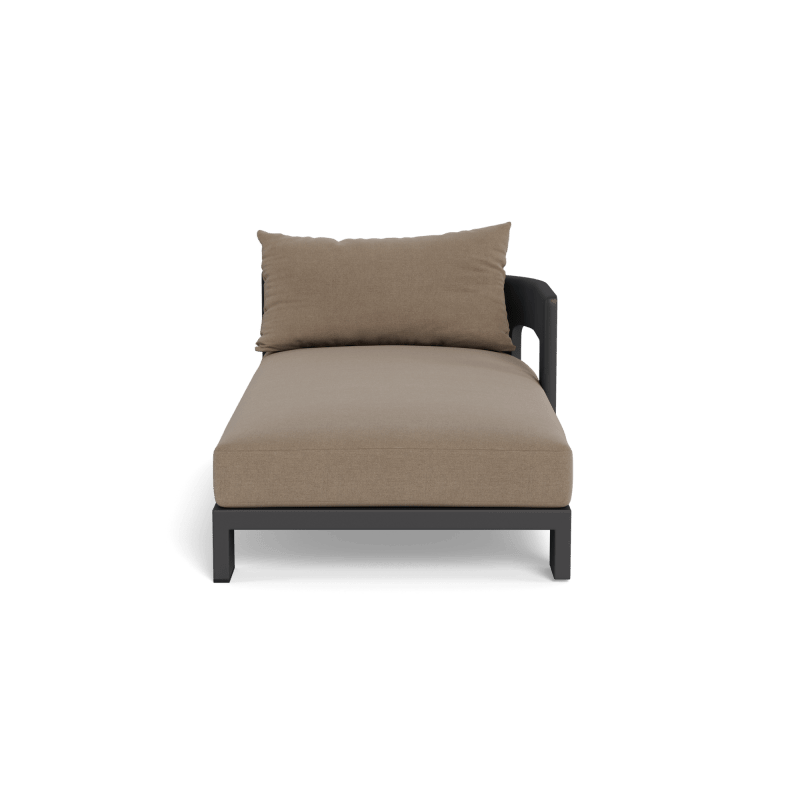 Victoria Aluminum Chaise Right