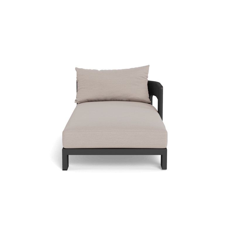 Victoria Aluminum Chaise Right