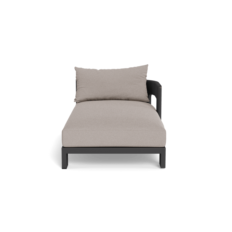 Victoria Aluminum Chaise Right