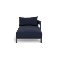 Victoria Aluminum Chaise Right