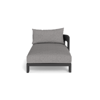 Victoria Aluminum Chaise Right