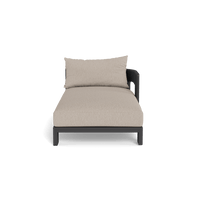 Victoria Aluminum Chaise Right