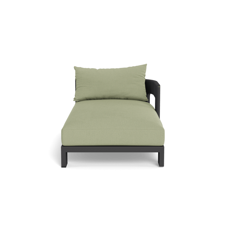 Victoria Aluminum Chaise Right