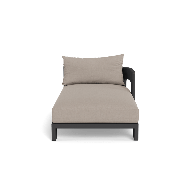 Victoria Aluminum Chaise Right