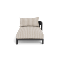 Victoria Aluminum Chaise Right