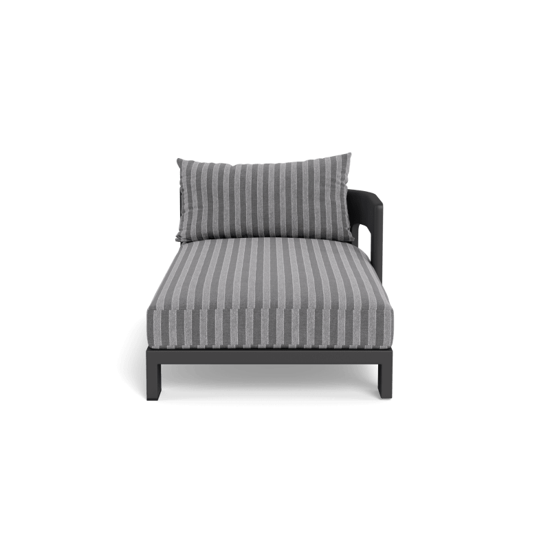 Victoria Aluminum Chaise Right