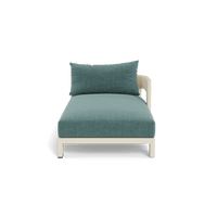 Victoria Aluminum Chaise Right