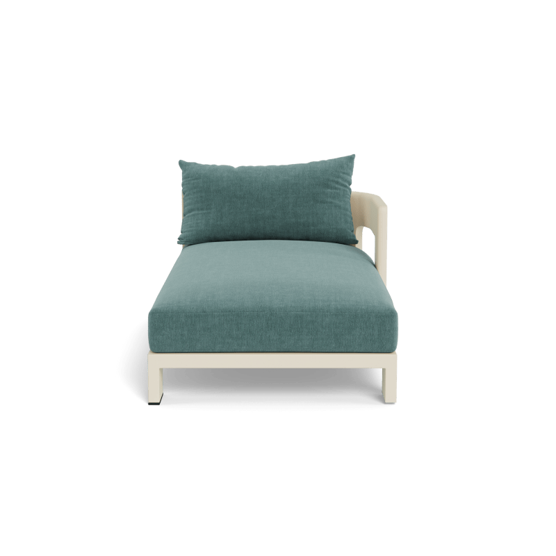 Victoria Aluminum Chaise Right