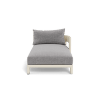Victoria Aluminum Chaise Right