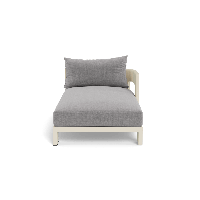 Victoria Aluminum Chaise Right