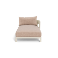 Victoria Aluminum Chaise Right