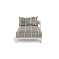 Victoria Aluminum Chaise Right