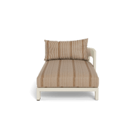 Victoria Aluminum Chaise Right