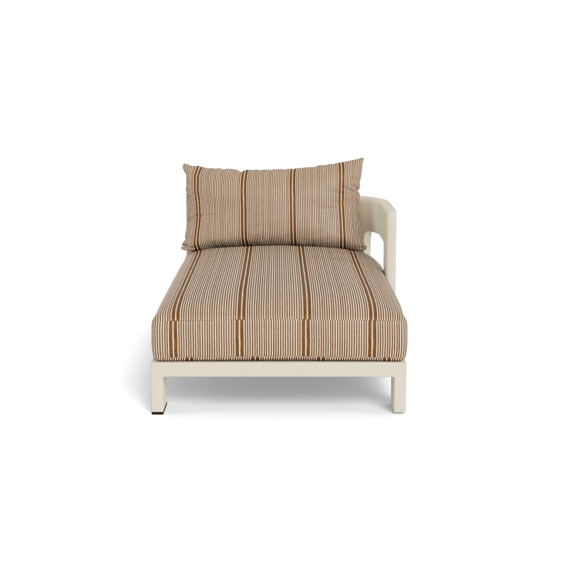 Victoria Aluminum Chaise Right