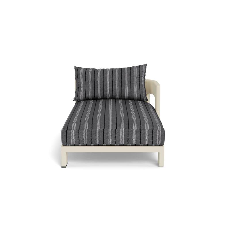Victoria Aluminum Chaise Right