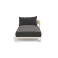 Victoria Aluminum Chaise Right