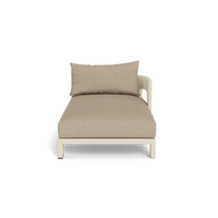 Victoria Aluminum Chaise Right
