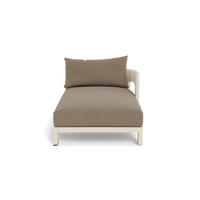 Victoria Aluminum Chaise Right