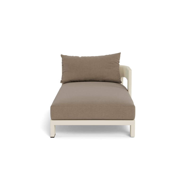 Victoria Aluminum Chaise Right