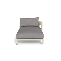 Victoria Aluminum Chaise Right