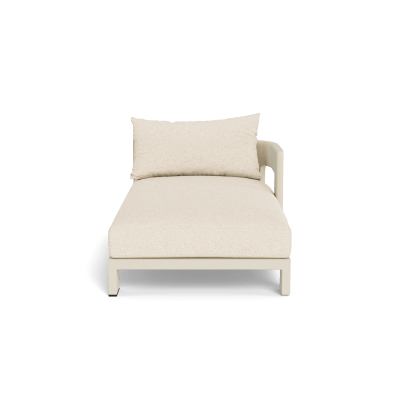 Victoria Aluminum Chaise Right