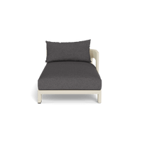 Victoria Aluminum Chaise Right