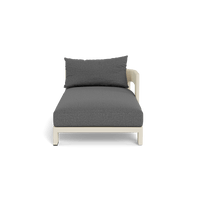 Victoria Aluminum Chaise Right