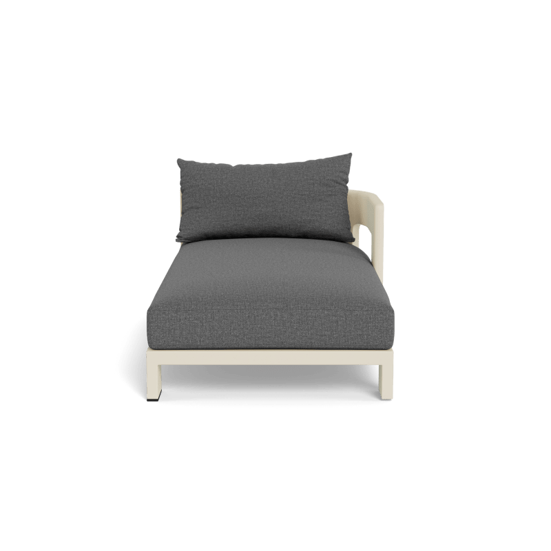 Victoria Aluminum Chaise Right