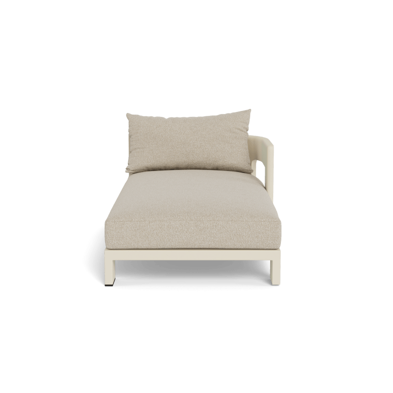 Victoria Aluminum Chaise Right