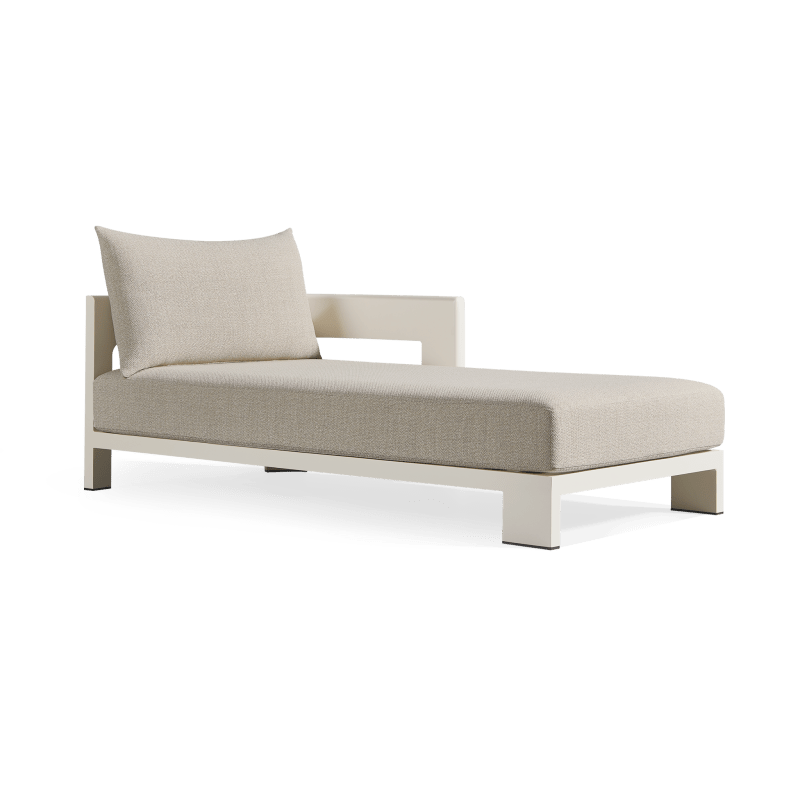 Victoria Aluminum Chaise Right